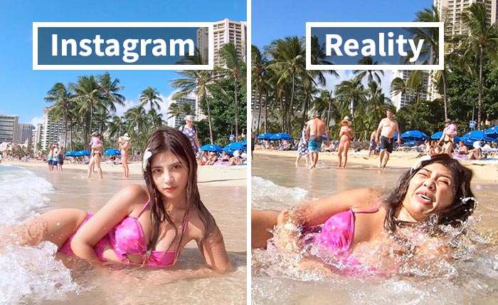 35 Funny “Instagram Vs. Reality” Photos By Vienna Doll (New Pics)