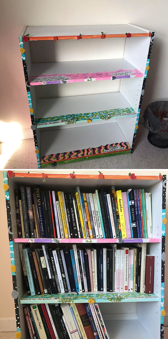 Told My Boyfriend I Needed A New Bookshelf. So He Built Me One