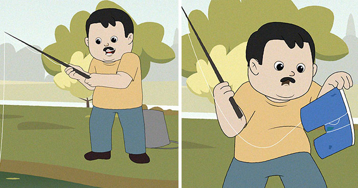 24 Comics That I Made To Bring A Smile To Your Face And Perhaps Make You Cringe A Little