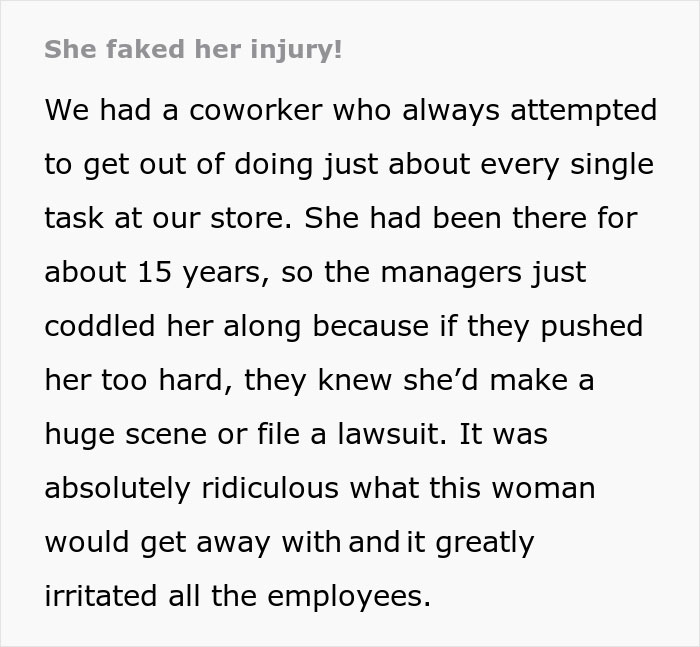 The internet applauds this woman for reporting an authorized colleague who faked a 