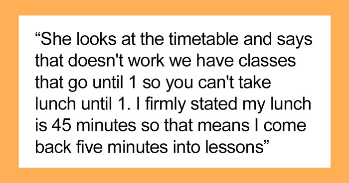 Worker Who Never Used Her Whole Break Gets Scolded For Coming 3 Minutes Late, Decides To Change The Habit Of Coming In Early