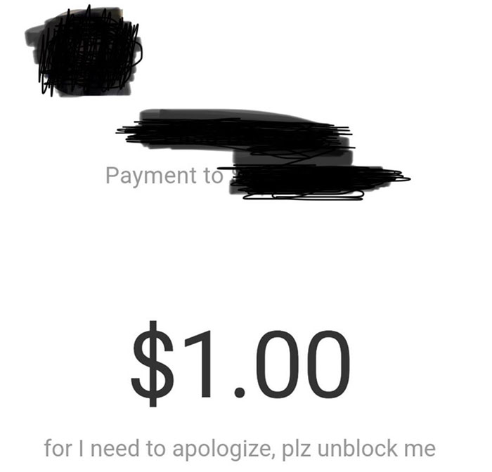 Using Cash App To Beg Your Ex To Unblock You