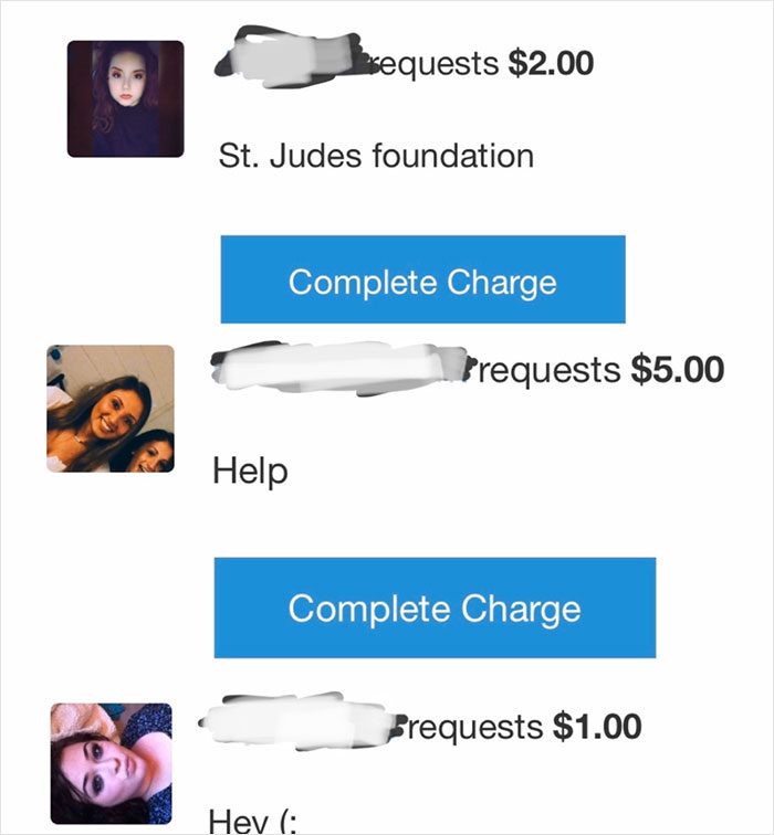 I Sent A Friend A Payment On Venmo And Forgot To Set It As Private. Seconds Later I Got Inundated With People Scrounging For Money
