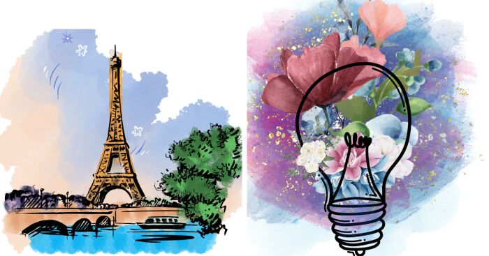 Digital Watercolor Art (8 Pics)