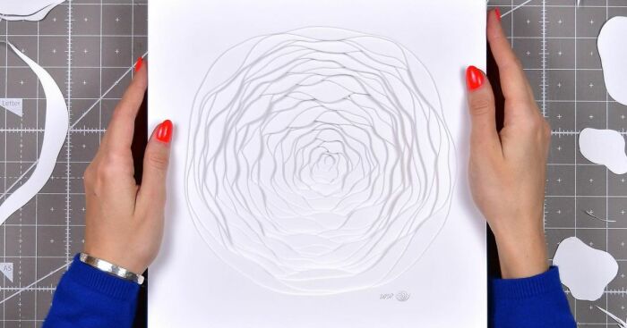Olga Skorokhod Is A Paper Artist, And Creating These Dazzling Paper Sculptures Is Her Destiny