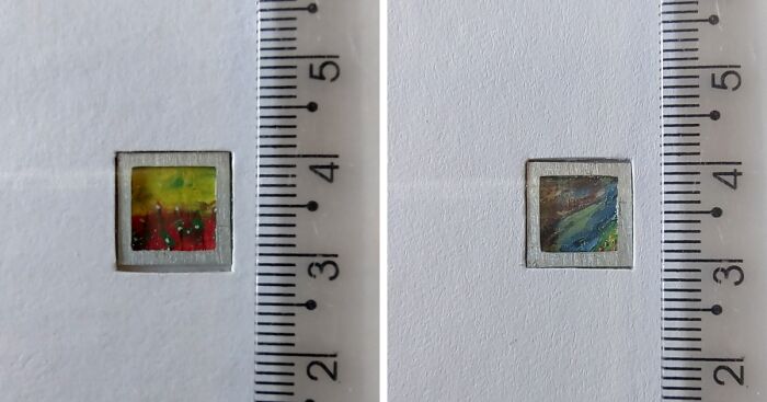 I Create Tiniest Paintings In The World (11 Pics)