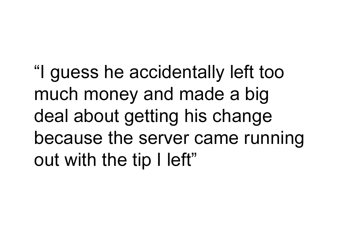 Man Blows Up After His In-Law Secretly Tips And 'Embarrasses' Him At A  Restaurant, Family Drama Ensues | Bored Panda