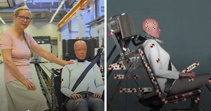 Swedish Researchers Have Developed The First Female Crash Dummy, First Tests Reveal Significant Differences Between The Sexes