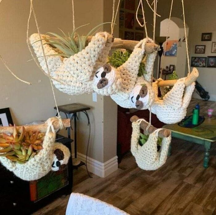 Sloth Plant Hangers!