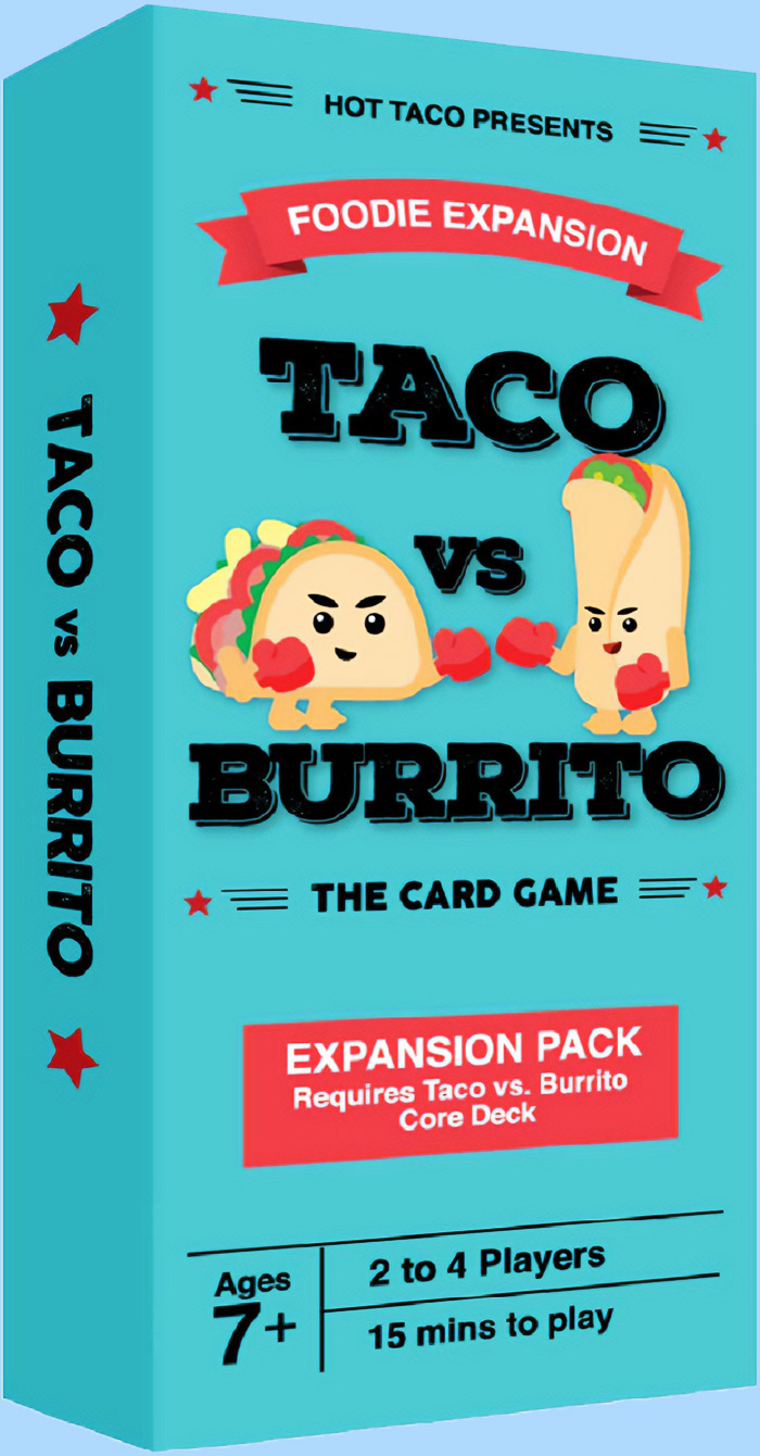 "Taco vs. Burrito" Card Game