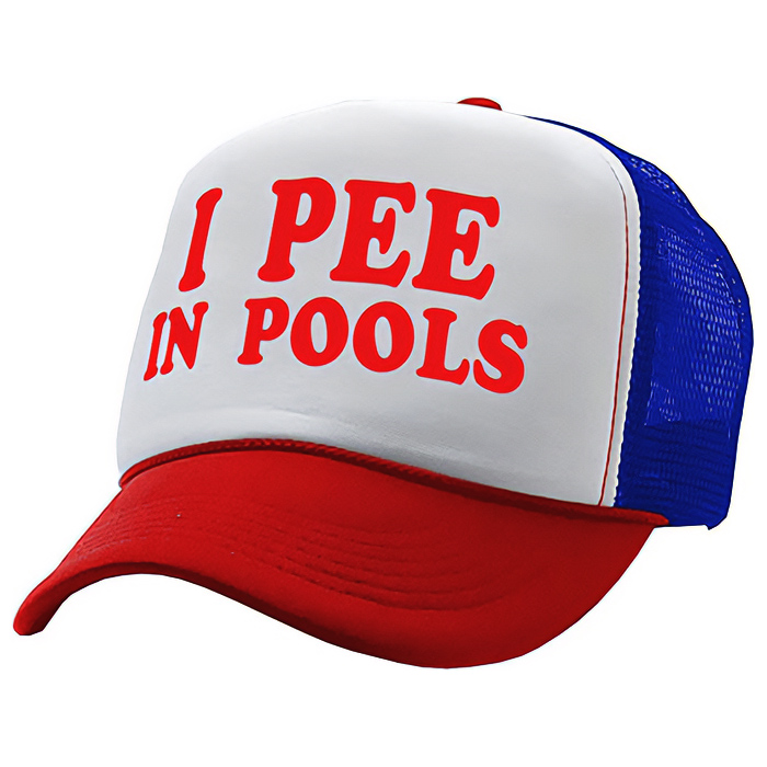 "I Pee In Pools" Cap