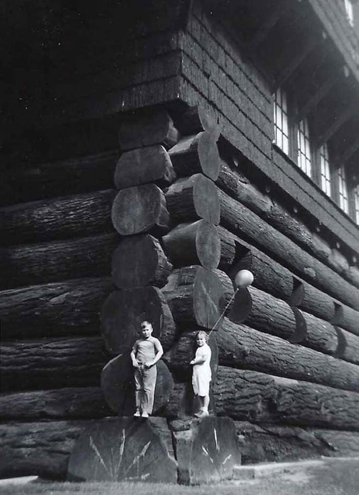 Una cabaña de madera de 1905 en Oregón