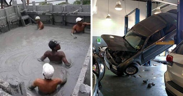 50 Times People Didn’t Give A Heck About OSHA Safety Regulations And Did What They Had To Do, As Shared On This Facebook Group