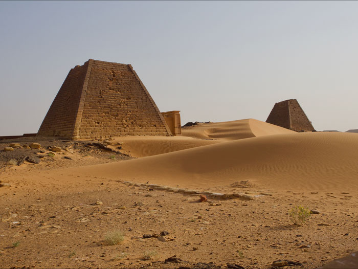 Ancient Pyramids in Sudan