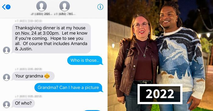 Grandma And ‘Stranger’ Shared 7th Thanksgiving Together After She Accidentally Sent Him An Invitation Years Ago
