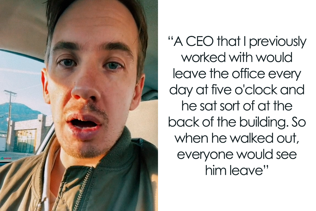 Guy Shares How His CEO Always Leaves The Office At 5 PM Because “People Don’t Feel Comfortable Leaving Until The Boss Leaves”