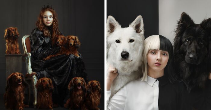 This Photographer Has Taken Magnificent Shots Illustrating The Delicate Bond Between Humans And Animals (50 Pics)