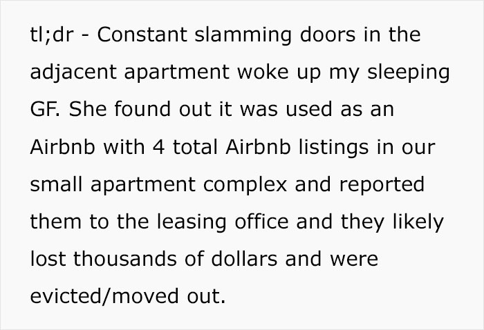 This Woman Kills Illegal Airbnb 