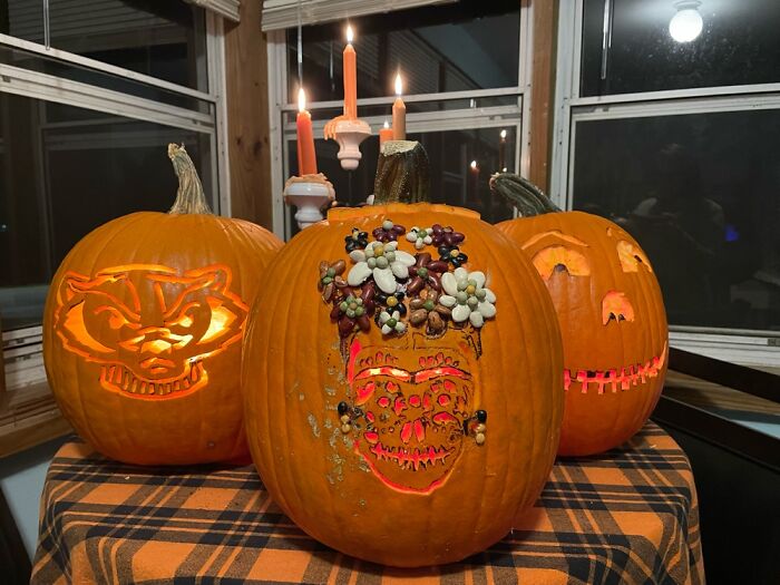 Bucky, Frida, And Friend