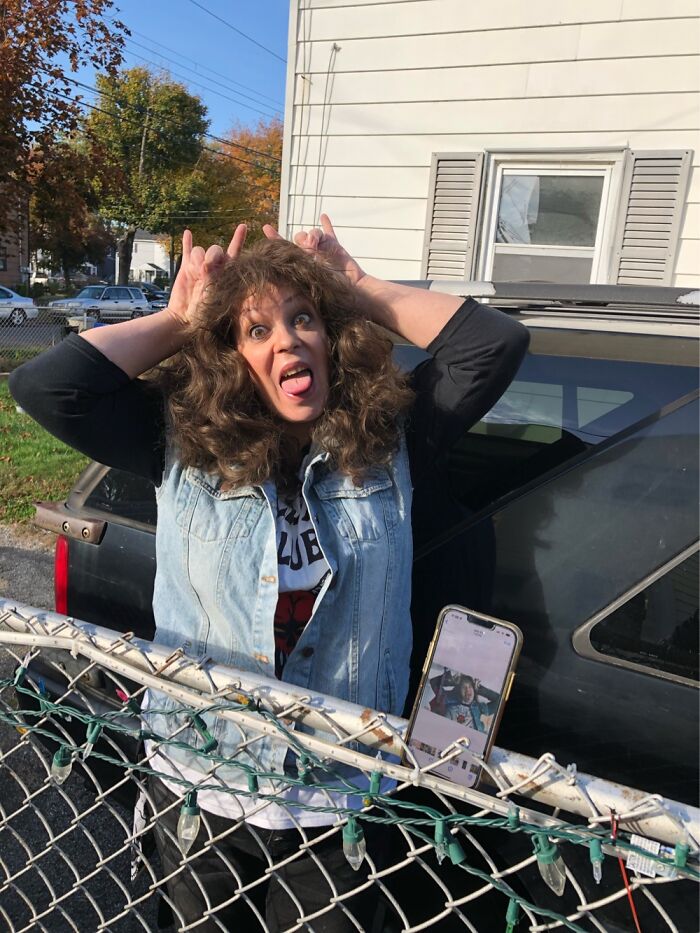 I Did Eddie Munson From Stranger Things. Had All The Bits Down. Pre Party