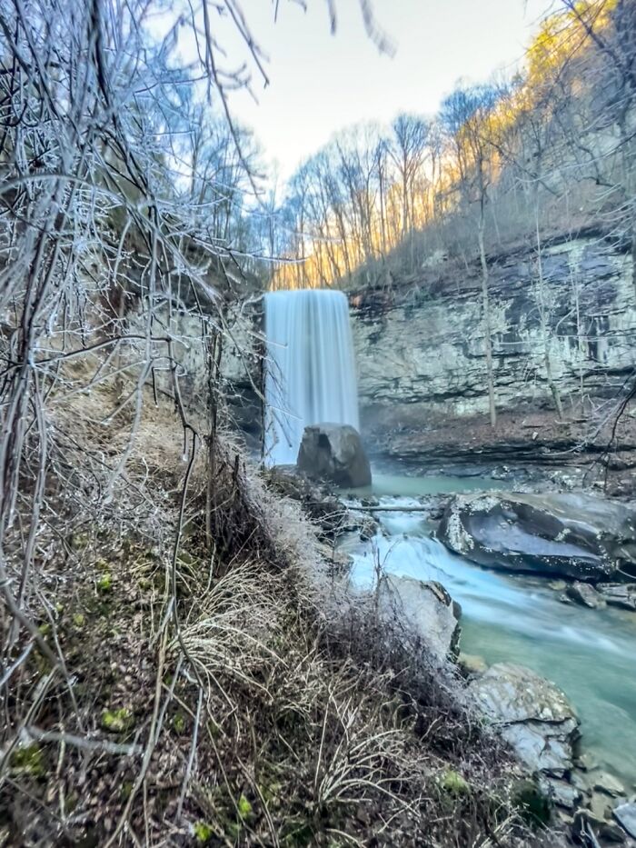 Icy Morning At Cloudland Canyon
