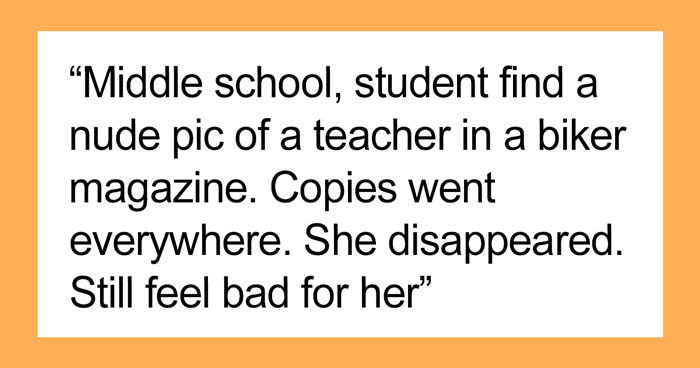 Former Students Share 35 Bizarre Things That Happened At Their Schools