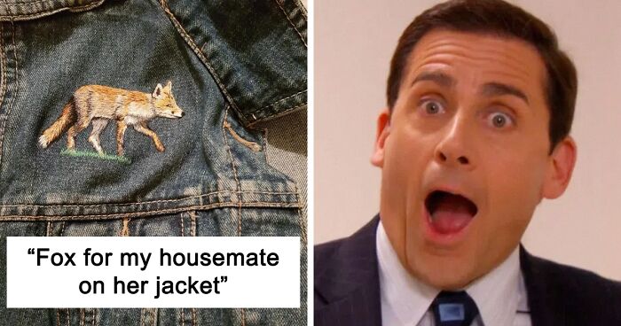 50 Times People Embroidered Really Creative And Cool Things (New Pics)