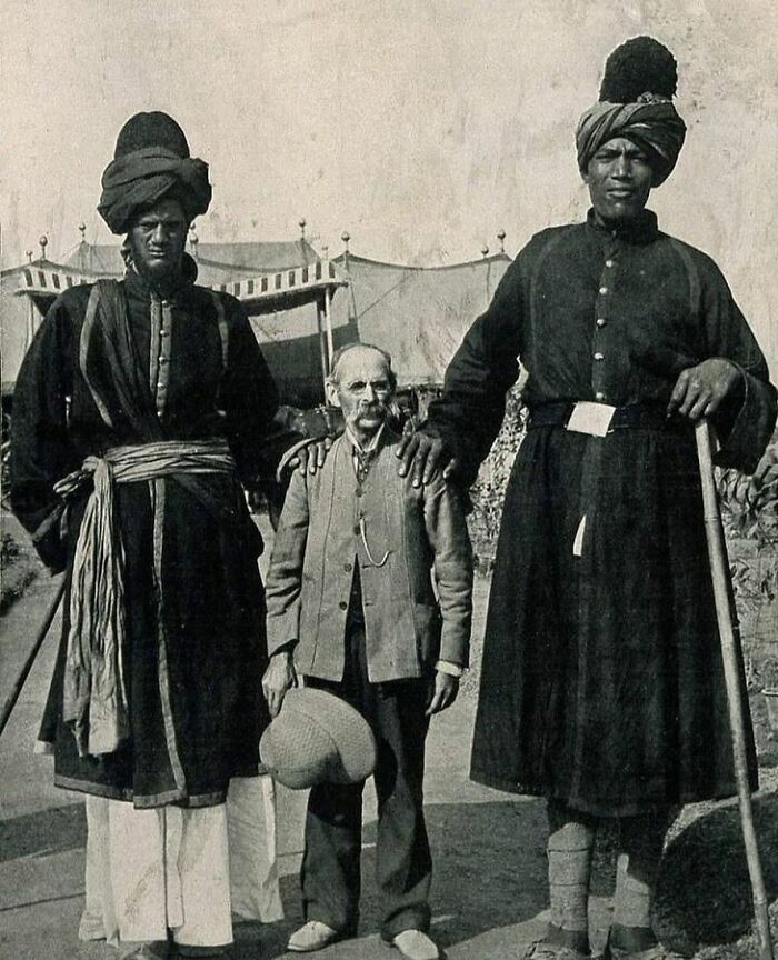 2 Guards From Delhi Durbar With James Recalton An American Photographer Who Visited India In 1903