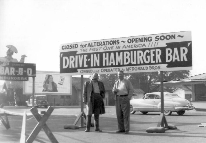 The McDonald's Brothers In 1948