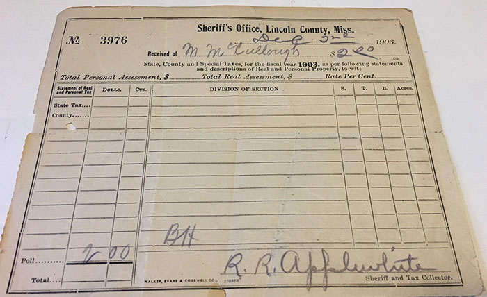 On This Election Day, Here Is A Poll Tax Receipt I Found In An Old Book, A Relic Of An Era When You Had To Pay To Vote