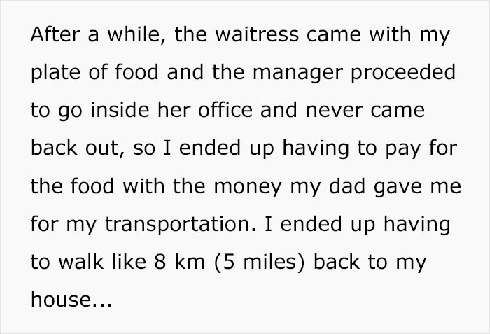 Candidate Has To Walk 5 Miles After Job Interview After Being Made To Pay For The Food They Offered Him