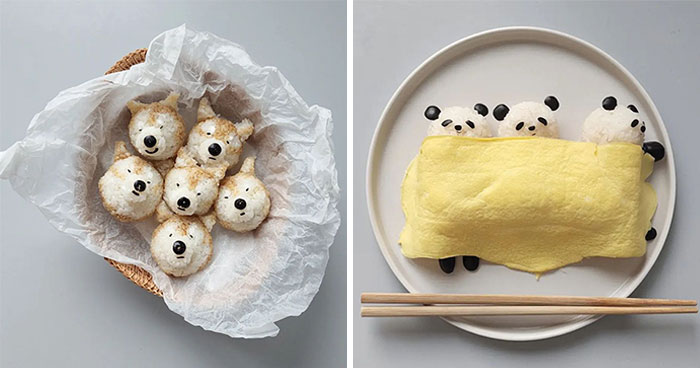 This 39-Year-Old Korean Food Artist Makes The Cutest Meals (55 Pics)
