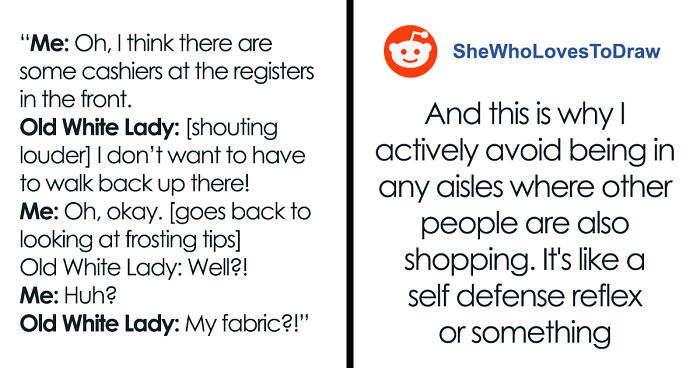 “I’m Going To Report You To A Manager!”: ‘Old White Lady’ Mistakes Customer For An Employee, Gets Mocked Instead