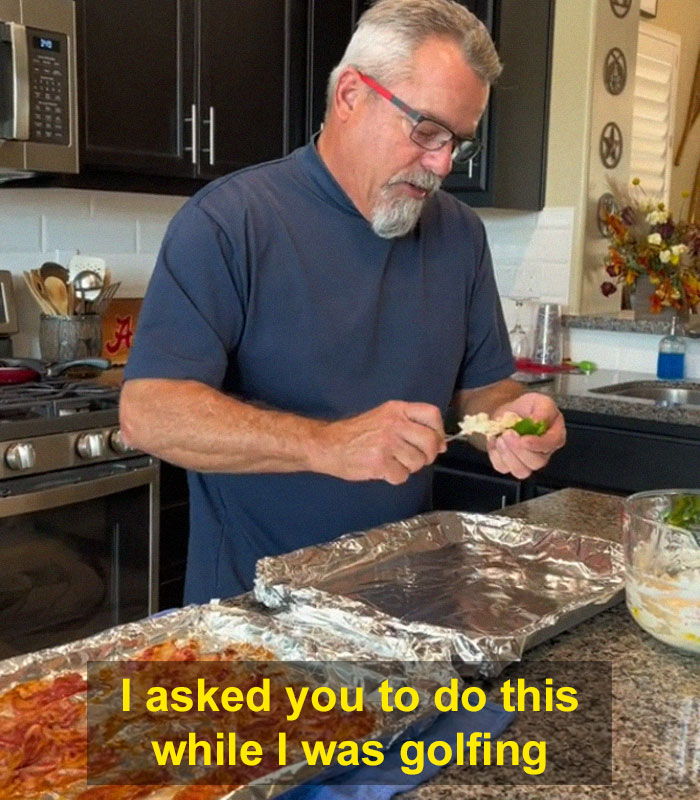 Wife With Cancer Films Her Husband Complaining He Has To Make His Own Food