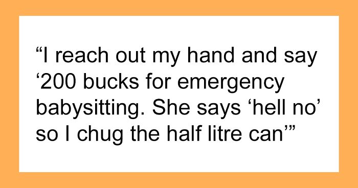 “My Aunt Sees The Can And Starts Screaming”: Man Sick And Tired Of Always Having To Babysit Relatives At Family Events, Solves The Problem