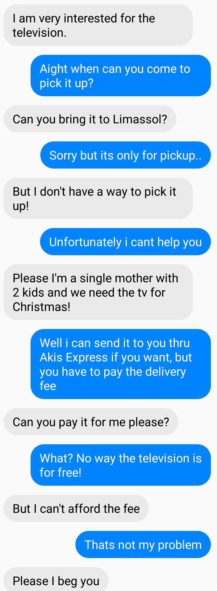 The Delivery Fee Is 20 Euro