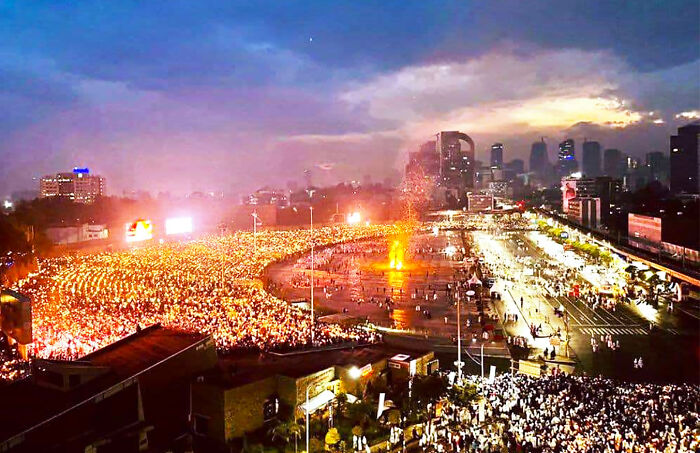 Finding Of The True Cross Celebration In Addis Ababa, Ethiopia