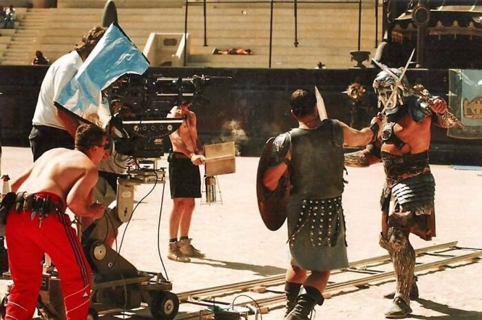 Shooting 'Gladiator'