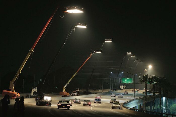 Lighting A Freeway Up For Quentin Tarantino’s 'Once Upon A Time In Hollywood'