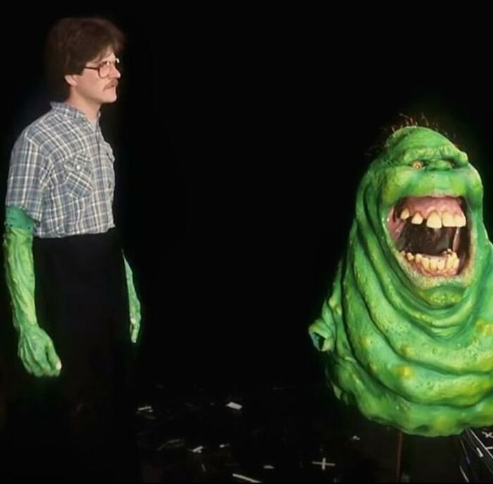 Behind The Scenes On Ghostbusters With Slimer (1984)