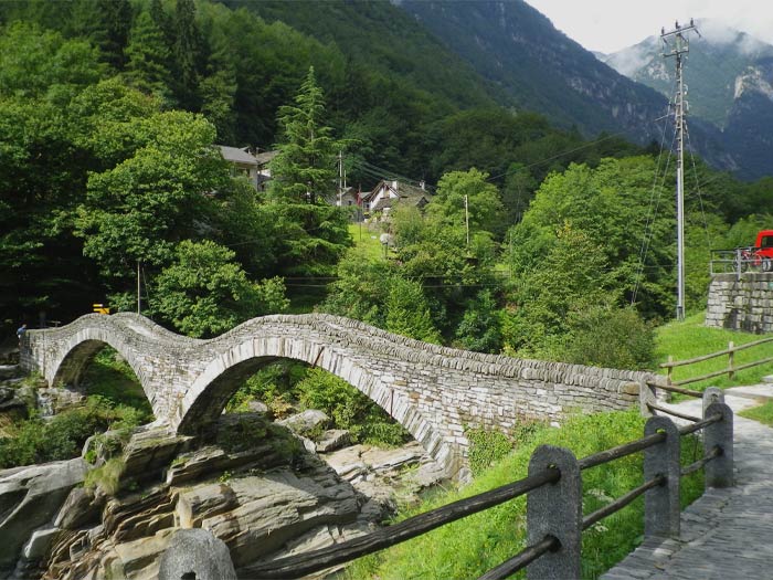 Ponte Dei Salti, Verzasca Valley, Switzerland