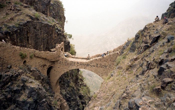 The Shaharah Bridge, Yemen