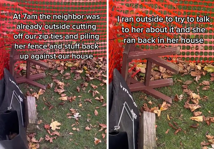 “Looks Like We Got Karen As A Neighbor”: Man Gets Into A War With Neighbor Who Zip-Tied Her Snow Fence To His Gutters “Looks Like We Got Karen As A Neighbor”: Man Gets Into A War With Neighbor Who Zip-Tied Her Snow Fence To His Gutters