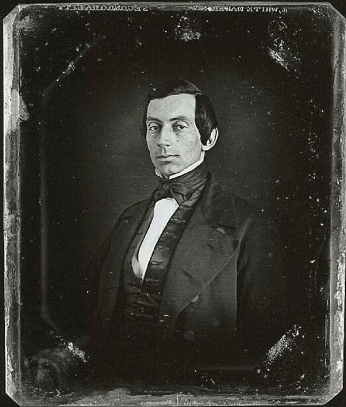 La más antigua foto conocida de Abraham Lincoln, 1840