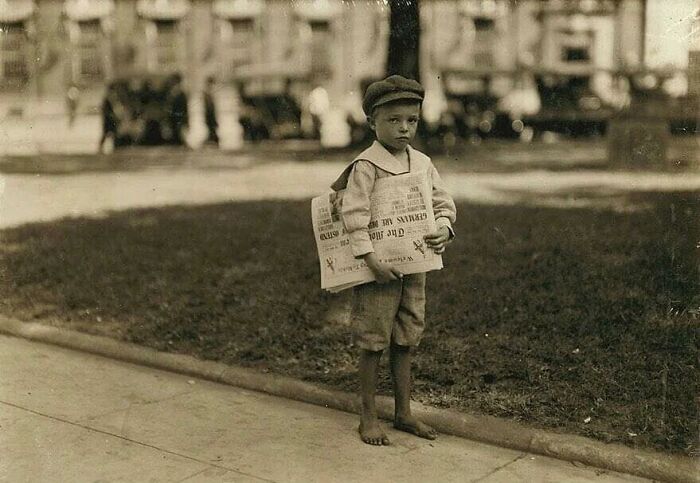 Ferris, 7 Years Old, Newspaper Boy In Alabama, 1900's