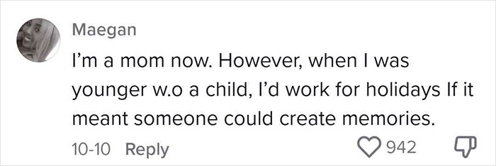 Woman Reminds Everyone That Childfree People Also Have Families After Being Asked To Give Up Her Holiday For A Coworker That Has Kids Woman Reminds Everyone That Childfree People Also Have Families After Being Asked To Give Up Her Holiday For A Coworker That Has Kids