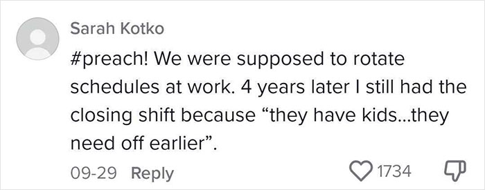 Woman Reminds Everyone That Childfree People Also Have Families After Being Asked To Give Up Her Holiday For A Coworker That Has Kids Woman Reminds Everyone That Childfree People Also Have Families After Being Asked To Give Up Her Holiday For A Coworker That Has Kids