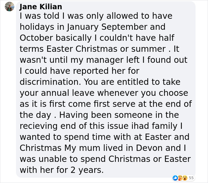 Woman Reminds Everyone That Childfree People Also Have Families After Being Asked To Give Up Her Holiday For A Coworker That Has Kids Woman Reminds Everyone That Childfree People Also Have Families After Being Asked To Give Up Her Holiday For A Coworker That Has Kids