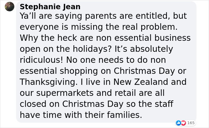 Woman reminds everyone that even those without children have families after being asked to give up vacation for colleagues with children