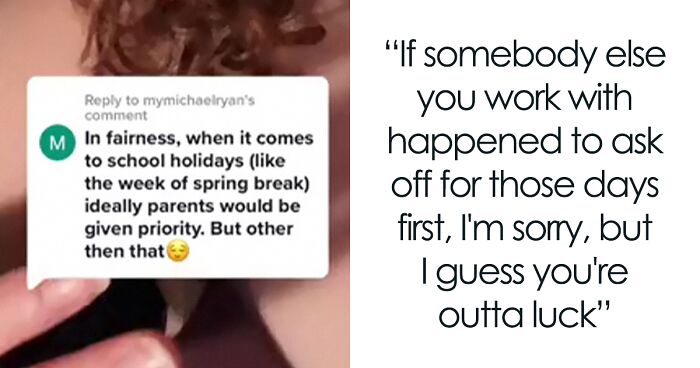 Woman Reminds Everyone That Childfree People Also Have Families After Being Asked To Give Up Her Holiday For A Coworker That Has Kids